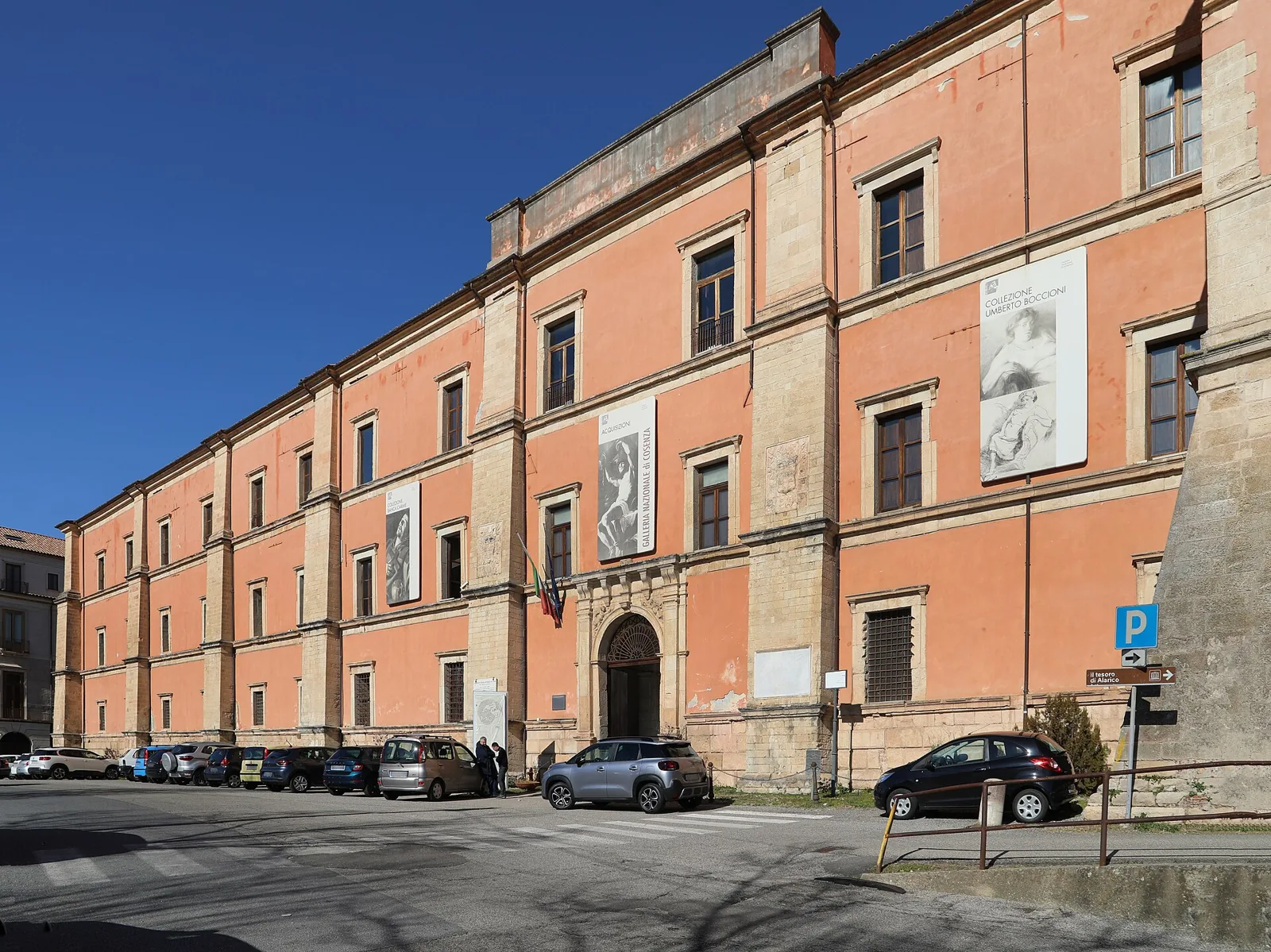 Facade of Palazzo Arnone in Cosenza