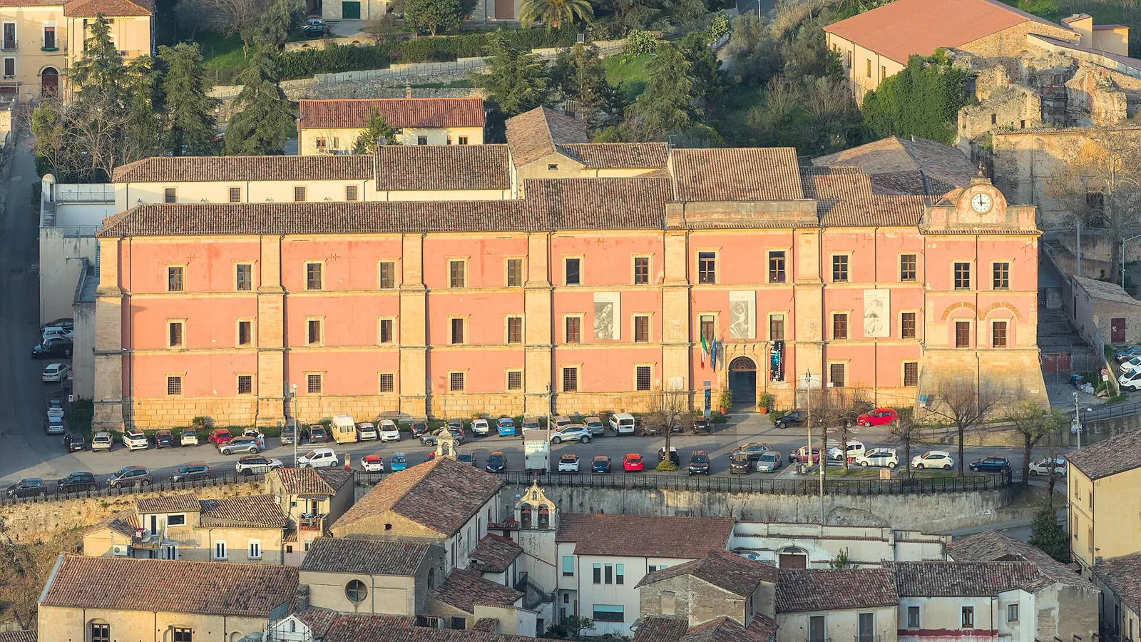 Palazzo Arnone seen from the castle