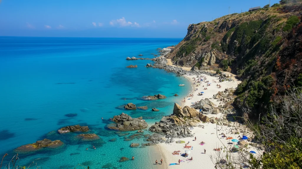 Capo Vaticano &ndash; rocky cliffs and crystal-clear water of Costa degli Dei
