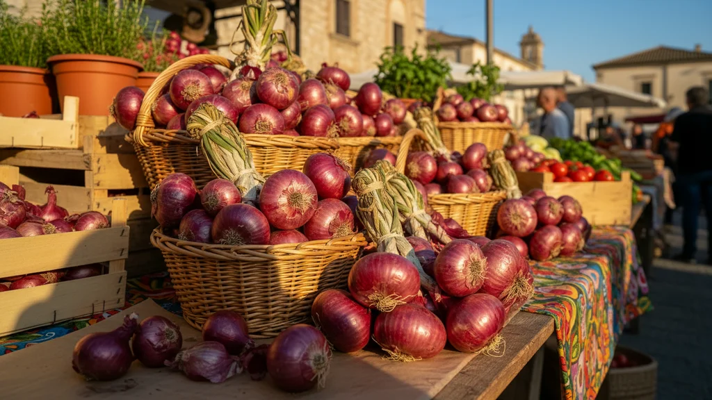 Red onion of Tropea (Cipolla Rossa di Tropea IGP)