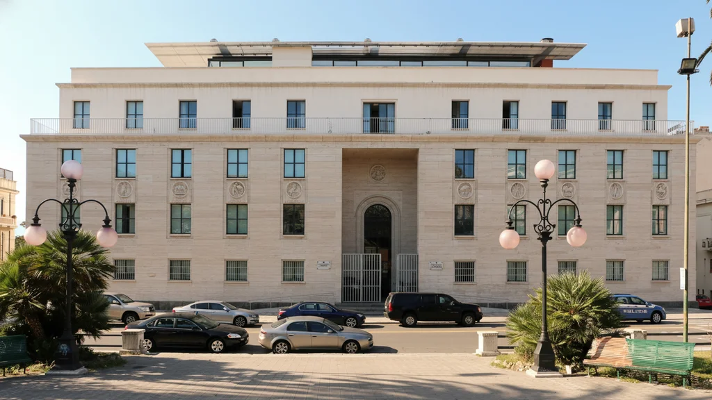 Facade of the National Museum of Magna Graecia in Reggio Calabria